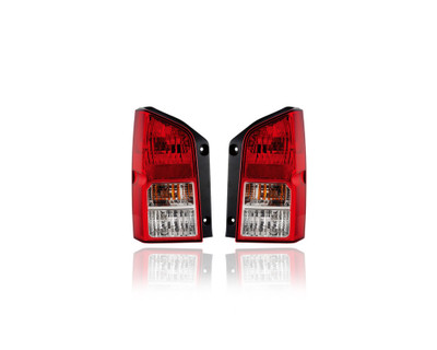Tail Light Assembly - Compatible/Replacement for '05-12 Nissan Pathfinder - Pair, Left Driver + Right Passenger Set - 26550EA525, 26555EA525 - CAPA Tail Light Assembly - Compatible/Replacement for '05-12 Nissan Pathfinder - Pair, Left Driver + Right Passenger Set - 26550EA525, 26555EA525 - CAPA