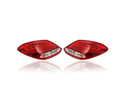 Tail Light Assembly - Compatible/Replacement for '15-18 Mercedes-Benz C-Class/C300/C43 Sedan - Halogen - Pair, Left Driver + Right Passenger Set - 2059061902, 2059061802 Tail Light Assembly - Compatible/Replacement for '15-18 Mercedes-Benz C-Class/C300/C43 Sedan - Halogen - Pair, Left Driver + Right Passenger Set - 2059061902, 2059061802