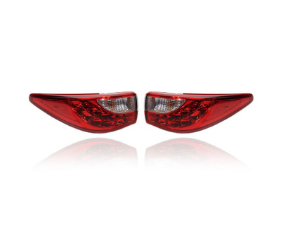 Tail Light Assembly - Compatible/Replacement for '14-15 Infiniti QX60/Hybrid, 13-13 JX35 - Outer - Pair, Left Driver + Right Passenger Set - 265503JA0A, 265553JA0A - CAPA Tail Light Assembly - Compatible/Replacement for '14-15 Infiniti QX60/Hybrid, 13-13 JX35 - Outer - Pair, Left Driver + Right Passenger Set - 265503JA0A, 265553JA0A - CAPA