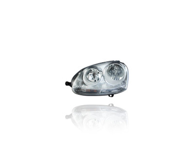 Headlight Assembly For 1K6941005S 06-09 VW Volkswagen GTI Rabbit, 05-10 Jetta-Sedan, 09-09 Jetta-Wagon - Left Hand - Driver Headlight Assembly For 1K6941005S 06-09 VW Volkswagen GTI Rabbit, 05-10 Jetta-Sedan, 09-09 Jetta-Wagon - Left Hand - Driver