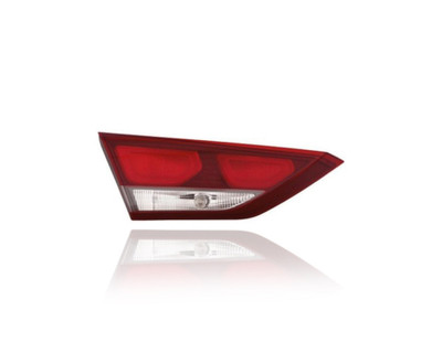 Tail Light Assembly - Compatible/Replacement for '17-18 Hyundai Elantra Sedan SE/SEL/Value/Eco (USA Built) - Inner On Trunk Lid, Halogen - Left Hand - Driver - 92403F3000