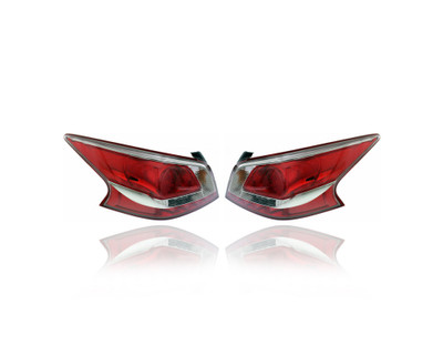 Tail Light Assembly - Compatible/Replacement for '13-13 Nissan Altima Sedan SL - LED - Pair, Left Driver + Right Passenger Set - 265503TG0B, 265553TG0B Tail Light Assembly - Compatible/Replacement for '13-13 Nissan Altima Sedan SL - LED - Pair, Left Driver + Right Passenger Set - 265503TG0B, 265553TG0B