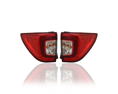 Tail Light Assembly - Compatible/Replacement for '19-21 Honda Pilot - LED, Outer On Body - Pair, Left Driver + Right Passenger Set - 33500TG7A11, 33550TG7A11 Tail Light Assembly - Compatible/Replacement for '19-21 Honda Pilot - LED, Outer On Body - Pair, Left Driver + Right Passenger Set - 33500TG7A11, 33550TG7A11