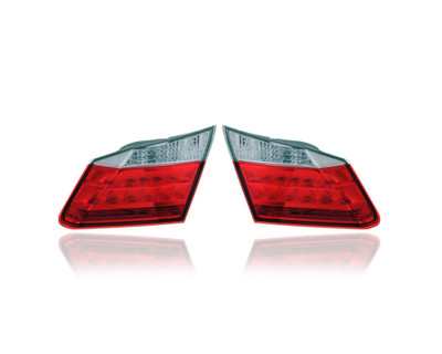 Tail Light Assembly - Compatible/Replacement for '13-15 Honda Accord Sedan, 14-15 Hybrid EXL/Touring - Inner On Trunk Lid, LED - Pair, Left Driver + Right Passenger Set - 34150T2AA11, 34155T2AA11 Tail Light Assembly - Compatible/Replacement for '13-15 Honda Accord Sedan, 14-15 Hybrid EXL/Touring - Inner On Trunk Lid, LED - Pair, Left Driver + Right Passenger Set - 34150T2AA11, 34155T2AA11
