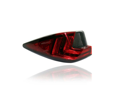 Tail Light Assembly - Compatible/Replacement for '16-22 Lexus RX350/450h - Halogen, Outer On Body Quarter Panel - Left Hand - Driver - 815600E130