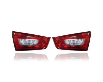 Tail Light Assembly - Compatible/Replacement for '11-19 Mitsubishi Outlander Sport/RVR - Inner On Liftgate - Pair, Left Driver + Right Passenger Set - 8336A088, 8336A087 - CAPA Tail Light Assembly - Compatible/Replacement for '11-19 Mitsubishi Outlander Sport/RVR - Inner On Liftgate - Pair, Left Driver + Right Passenger Set - 8336A088, 8336A087 - CAPA