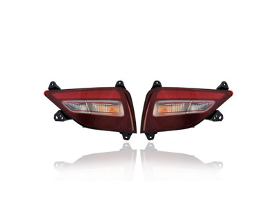 Back Up Light - Compatible/Replacement for '19-20 Hyundai Santa Fe - On Bumper - Pair, Left Driver + Right Passenger Set - 92406S1000, 92405S1000 Back Up Light - Compatible/Replacement for '19-20 Hyundai Santa Fe - On Bumper - Pair, Left Driver + Right Passenger Set - 92406S1000, 92405S1000