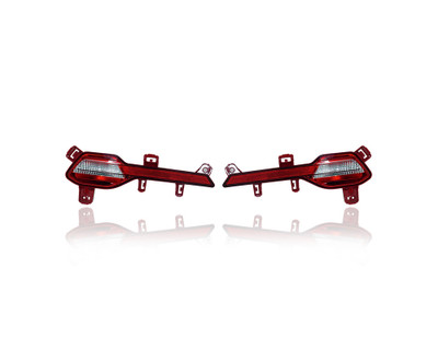 Back Up Light - Compatible/Replacement for '20-21 Hyundai Sonata SE/SEL/Plus - Lower On Rear Bumper, Without Auto Park - Pair, Left Driver + Right Passenger Set - 92406L1000, 92405L1000