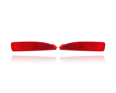 Bumper Reflector - Compatible/Replacement for '16-16 Scion iA, 16-20 Yaris/iA - Rear - Pair, Left Driver + Right Passenger Set - 52163WB002, 52164WB002 Bumper Reflector - Compatible/Replacement for '16-16 Scion iA, 16-20 Yaris/iA - Rear - Pair, Left Driver + Right Passenger Set - 52163WB002, 52164WB002