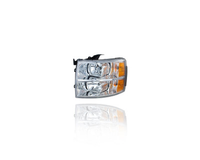 Headlight Assembly For 07-13 Chevrolet Silverado - Left Hand Driver, CAPA-Certified - 22853027 Headlight Assembly For 07-13 Chevrolet Silverado - Left Hand Driver, CAPA-Certified - 22853027