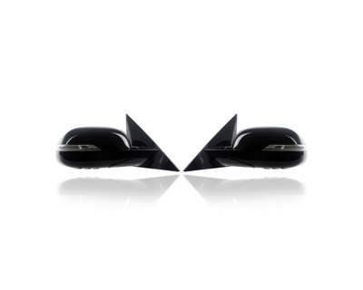 Door Mirror - Compatible/Replacement for '14-16 Kia Soul-Exclaim - Powered, Heated, With Signal Lamp, Without Blind Spot - Pair, Left Driver + Right Passenger Set - 87620B2570, 87610B2570 Door Mirror - Compatible/Replacement for '14-16 Kia Soul-Exclaim - Powered, Heated, With Signal Lamp, Without Blind Spot - Pair, Left Driver + Right Passenger Set - 87620B2570, 87610B2570