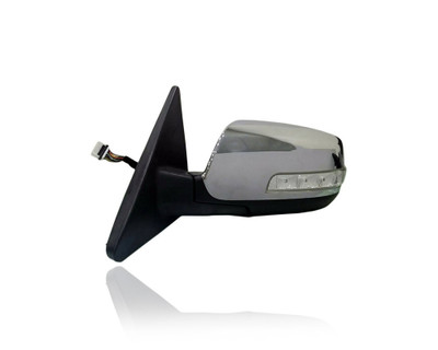 Door Mirror - Compatible/Replacement for '14-15 Kia Sorento - Powered, With Blind Spot, Chrome - Left Hand - Driver - 876101U720 Door Mirror - Compatible/Replacement for '14-15 Kia Sorento - Powered, With Blind Spot, Chrome - Left Hand - Driver - 876101U720