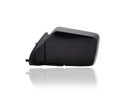 Door Mirror - Compatible/Replacement for '86-97 Nissan Hardbody, 87-93 Pathfinder - Powered, Black - Left Hand - Driver - 9630207G60