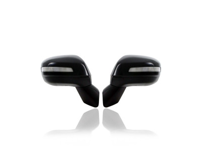 Door Mirror - Compatible/Replacement for '12-13 Honda Civic Hybrid - Powered, With Signal Lamp, Unpainted - Pair, Left Driver + Right Passenger Set - 76208TT1305, 76258TR2305 Door Mirror - Compatible/Replacement for '12-13 Honda Civic Hybrid - Powered, With Signal Lamp, Unpainted - Pair, Left Driver + Right Passenger Set - 76208TT1305, 76258TR2305