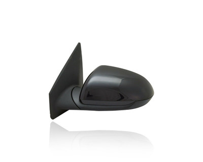 Door Mirror - Compatible/Replacement for '18-20 Kia Rio Sedan EX/S, 18-20 Rio5 - Powered, Heated, Matte-Black - Left Hand - Driver - 87610H9160