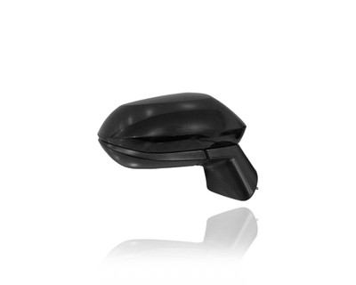 Door Mirror - Compatible/Replacement for '19-21 Toyota Corolla Hatchback, 20-22 Corolla Sedan LE - Heated, With Blind Spot, Without Signal Lamp, Black - Right Hand - Passenger - 8791012K60