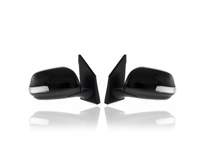 Door Mirror - Compatible/Replacement for '09-12 Toyota RAV4-Sport/Limited (Japan Built) - Powered, Heated, With Signal Lamp, Unpainted Smooth - Pair, Set - 8791042B00, 8794042A70 Door Mirror - Compatible/Replacement for '09-12 Toyota RAV4-Sport/Limited (Japan Built) - Powered, Heated, With Signal Lamp, Unpainted Smooth - Pair, Set - 8791042B00, 8794042A70