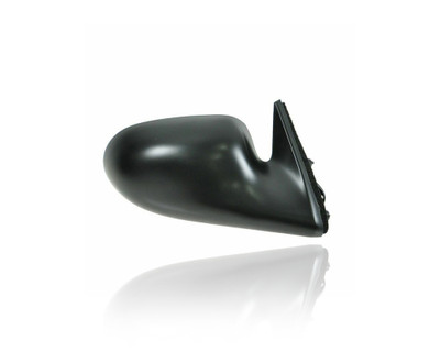 Door Mirror - Compatible/Replacement for '95-99 Nissan Sentra, 95-98 200SX - Powered, Without Heat & Folding, Black, Unpainted - Right Hand - Passenger - 963014B000