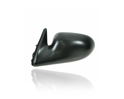 Door Mirror - Compatible/Replacement for '95-99 Nissan Sentra, 95-98 200SX - Powered, Without Heat & Folding, Black, Unpainted - Left Hand - Driver - 963024B000