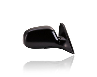 Door Mirror - Compatible/Replacement for '93-97 Toyota Corolla Sedan/Wagon Base/DX - Manual, Black - Right Hand - Passenger - 8791002062