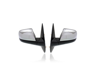 Door Mirror - Compatible/Replacement for '14-21 Toyota Tundra Limited-Only - Powered, Heated, Without Signal Lamp & Blind Spot, Chrome - Pair, Set - 879100C470, 879400C490 Door Mirror - Compatible/Replacement for '14-21 Toyota Tundra Limited-Only - Powered, Heated, Without Signal Lamp & Blind Spot, Chrome - Pair, Set - 879100C470, 879400C490