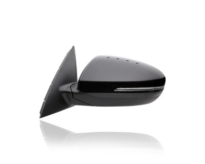 Door Mirror - Compatible/Replacement for '11-13 Kia Optima/Hybrid LX/EX/EXT/SX (Korea Built) - Non-Heated, Manual-Folding, Unpainted - Left Hand - Driver - 876102T110 - NSF-Registered