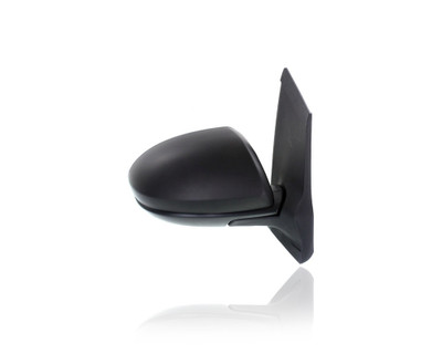 Door Mirror - Compatible/Replacement for '11-14 Mazda Mazda2 - Powered, Non-Heated, Smooth, Matte Black - Right Hand - Passenger - DR616912ZB