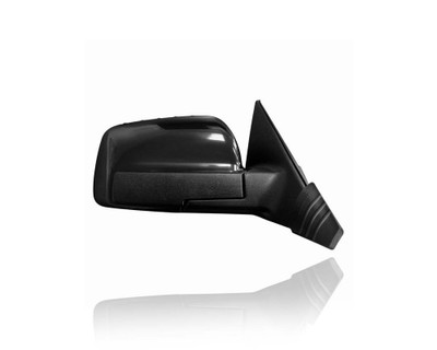 Door Mirror - Compatible/Replacement for '12-13 Kia Soul Base - Powered, Non-Heated, Without Signal Lamp, Black - Right Hand - Passenger - 876202K311