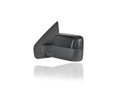 Door Mirror - Compatible/Replacement for '07-08 Ford F-150/Lariat - Powered, Heated, With Signal Lamp, Unpainted - Left Hand - Driver - 8L3Z17683RA