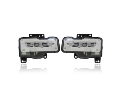 Fog Light - Compatible/Replacement for '16-19 GMC Sierra 1500 - LED - Pair, Left Driver + Right Passenger Set - 23381984, 23381983 Fog Light - Compatible/Replacement for '16-19 GMC Sierra 1500 - LED - Pair, Left Driver + Right Passenger Set - 23381984, 23381983