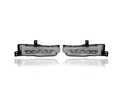Fog Light - Compatible/Replacement for '18-19 BMW X3, 19-19 X4 - LED - Pair, Left Driver + Right Passenger Set - 63177412528, 63177412527 - CAPA Fog Light - Compatible/Replacement for '18-19 BMW X3, 19-19 X4 - LED - Pair, Left Driver + Right Passenger Set - 63177412528, 63177412527 - CAPA