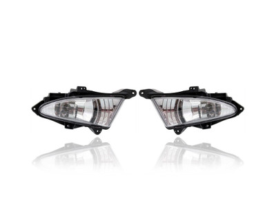 Fog Light - Compatible/Replacement for '07-10 Hyundai Elantra Sedan - Pair, Left Driver + Right Passenger Set - 922022H000, 922012H000 - CAPA Fog Light - Compatible/Replacement for '07-10 Hyundai Elantra Sedan - Pair, Left Driver + Right Passenger Set - 922022H000, 922012H000 - CAPA