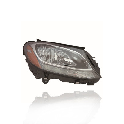 Headlight Assembly For 15-20 Mercedes-Benz C-Class-Sedan, 17-20 Coupe - Halogen - Right Hand / Passenger - CAPA - 2059067202