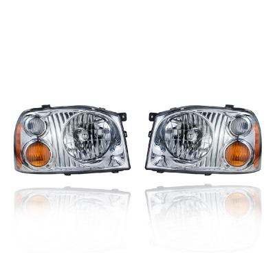 Headlight Assembly For 01-04 Nissan Frontier-XE/Base (Exclude SE/SC/SVE) - Pair, Left Driver + Right Passenger Set - CAPA - 260108Z325, 260608Z325 Headlight Assembly For 01-04 Nissan Frontier-XE/Base (Exclude SE/SC/SVE) - Pair, Left Driver + Right Passenger Set - CAPA - 260108Z325, 260608Z325