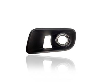 Fog Light Cover - Compatible/Replacement for '12-14 Dodge Charger SRT8 - With Hole, Chrome Black - Left Hand - Driver - 68072021AA Fog Light Cover - Compatible/Replacement for '12-14 Dodge Charger SRT8 - With Hole, Chrome Black - Left Hand - Driver - 68072021AA