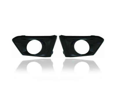 Fog Light Cover - Compatible/Replacement for '19-21 Nissan Altima SV/SL/Platinum - Bezel Trim, With Hole - Pair, Left Driver + Right Passenger Set - 622566CA0B, 622576CA0B Fog Light Cover - Compatible/Replacement for '19-21 Nissan Altima SV/SL/Platinum - Bezel Trim, With Hole - Pair, Left Driver + Right Passenger Set - 622566CA0B, 622576CA0B