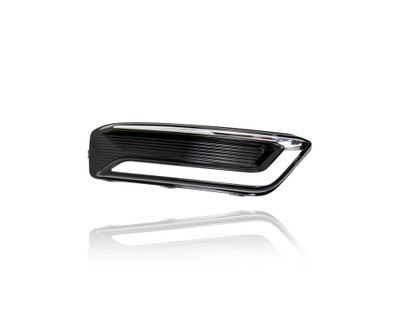 Fog Light Cover - Compatible/Replacement for '14-20 Chevrolet Impala LTZ - With LED Lamp Hole - Left Hand - Driver - 23455347