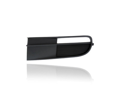 Fog Light Cover - Compatible/Replacement for '13-18 VW Volkswagen Beetle Convertible, 12-18 Coupe - Outer Grille, Black - Left Hand - Driver - 5C5853665C9B9