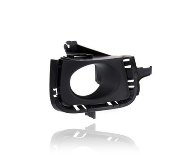 Fog Light Cover - Compatible/Replacement for '12-14 Toyota Prius C-4 - Black With Hole - Right Hand - Passenger - 8148152450