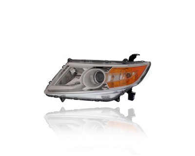 Headlight - Compatible/Replacement for '11-13 Honda Odyssey - HID Without Ballast & Bulb - Left Hand - Driver - 33151TK8A11