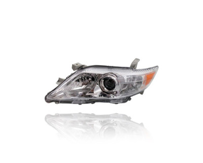 Headlight - Compatible/Replacement for '10-11 Toyota Camry Base/LE/XLE (Japan Built) - Halogen, Chrome Interior Bezel - Left Hand - Driver - 8117033700 Headlight - Compatible/Replacement for '10-11 Toyota Camry Base/LE/XLE (Japan Built) - Halogen, Chrome Interior Bezel - Left Hand - Driver - 8117033700