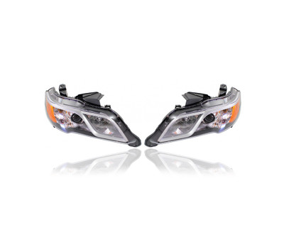 Headlight - Compatible/Replacement for '13-15 Acura RDX Tech-Package - HID With Fog Lamps - Pair, Left Driver + Right Passenger Set - 33101TX4A01, 33151TX4A01 Headlight - Compatible/Replacement for '13-15 Acura RDX Tech-Package - HID With Fog Lamps - Pair, Left Driver + Right Passenger Set - 33101TX4A01, 33151TX4A01