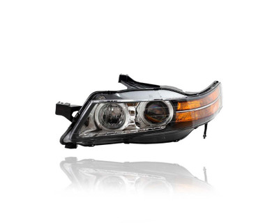 Headlight - Compatible/Replacement for '07-08 Acura TL-Base/Navi - Halogen With Chrome Bezel - Left Hand - Driver - 33151SEPA22