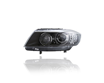 Headlight - Compatible/Replacement for '09-11 BMW 3-Series Sedan (Exclude M3), 09-12 Wagon - Xenon, With Adaptive Light System - Left Hand - Driver - 63117240261