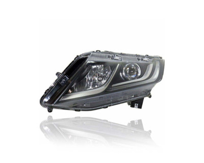 Headlight - Compatible/Replacement for '18-21 Honda Odyssey LX-Only - Halogen, Without LED Daytime Running Light - Left Hand - Driver - 33150THRA01 - CAPA