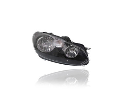 Headlight - Compatible/Replacement for '10-14 VW Volkswagen Jetta Wagon - Halogen - Right Hand - Passenger - 5K0941006D Headlight - Compatible/Replacement for '10-14 VW Volkswagen Jetta Wagon - Halogen - Right Hand - Passenger - 5K0941006D