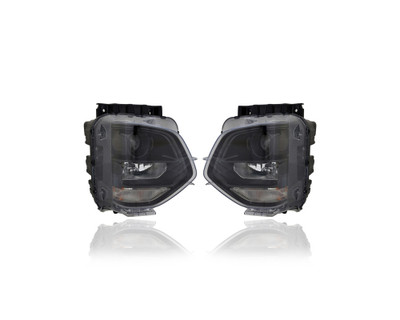 Headlight - Compatible/Replacement for '19-20 Hyundai Santa Fe - Halogen - Pair, Left Driver + Right Passenger Set - 92102S2000, 92101S2000 Headlight - Compatible/Replacement for '19-20 Hyundai Santa Fe - Halogen - Pair, Left Driver + Right Passenger Set - 92102S2000, 92101S2000