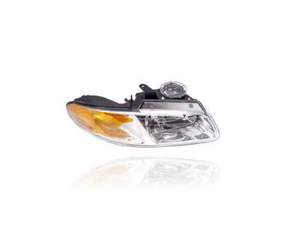 Headlight - Compatible/Replacement for '00-00 Dodge Caravan/Chrysler Town & Country/Voyager - Single Halogen - Right Hand - Passenger - 4857852AA Headlight - Compatible/Replacement for '00-00 Dodge Caravan/Chrysler Town & Country/Voyager - Single Halogen - Right Hand - Passenger - 4857852AA