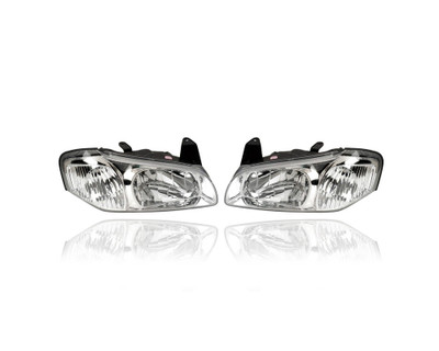 Headlight - Compatible/Replacement for '99-01 Nissan Maxima (Exclude 20th Anniversary Edition) - Pair, Left Driver + Right Passenger Set - 260102Y925, 260602Y925