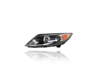 Headlight - Compatible/Replacement for '13-16 Kia Sportage (Exclude Base) - LED With Accent Light - Left Hand - Driver - 921013W710 - CAPA